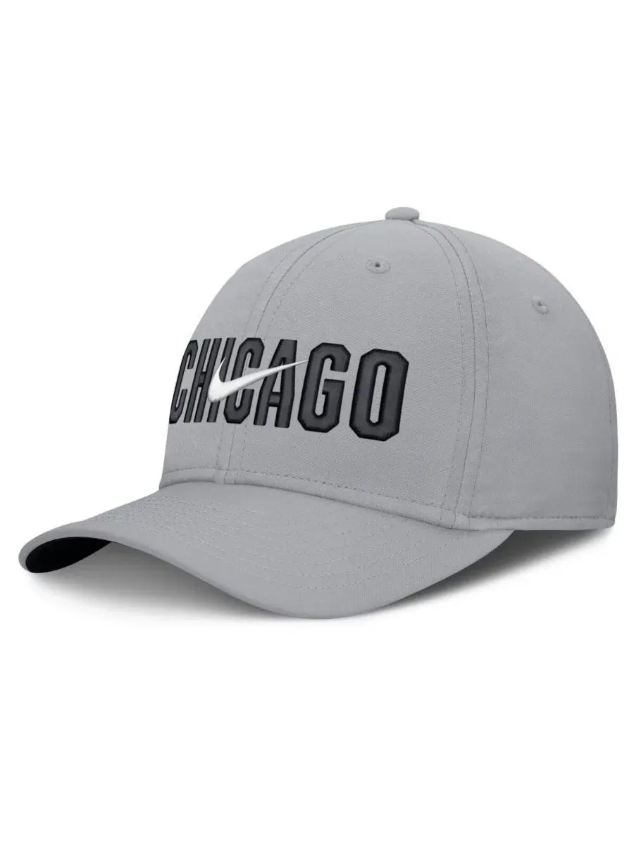 Кепка Nike с вышивкой Chicago White Sox — изображение 1 из 4, серый