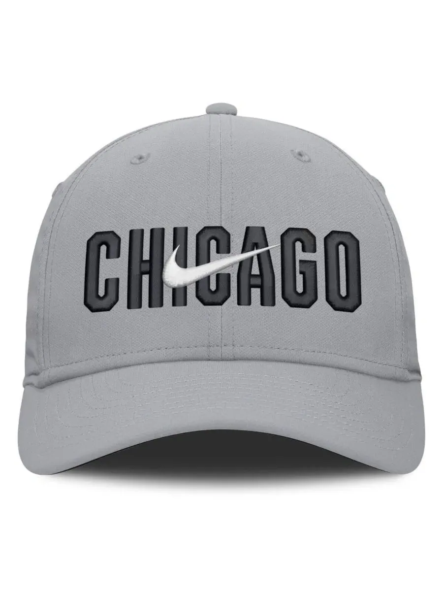 Кепка Nike с вышивкой Chicago White Sox — изображение 2 из 4, серый