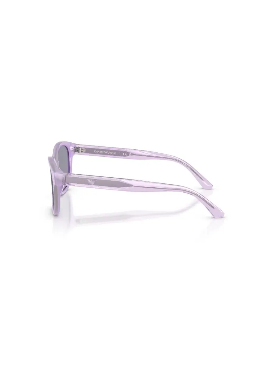 Детские солнцезащитные очки с оправой кошачий глаз Emporio Armani EK4009U, Opal Lillac — изображение 2 из 5