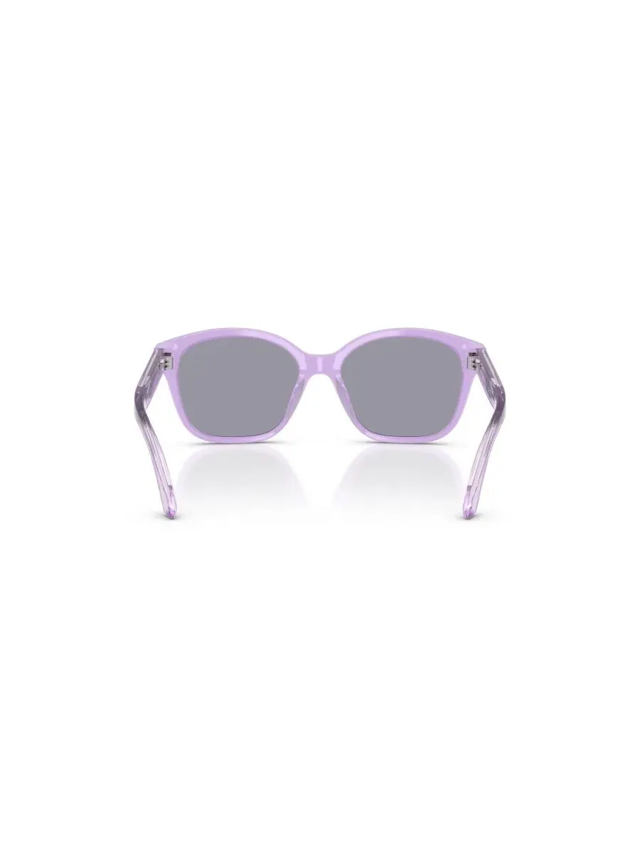 Детские солнцезащитные очки с оправой кошачий глаз Emporio Armani EK4009U, Opal Lillac — изображение 3 из 5