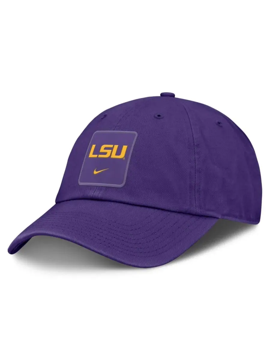 Кепка Nike с логотипом команды LSU Tigers — изображение 1 из 4, фиолетовый