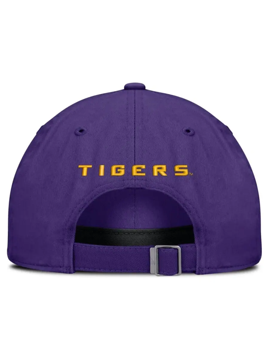 Кепка Nike с логотипом команды LSU Tigers — изображение 4 из 4, фиолетовый