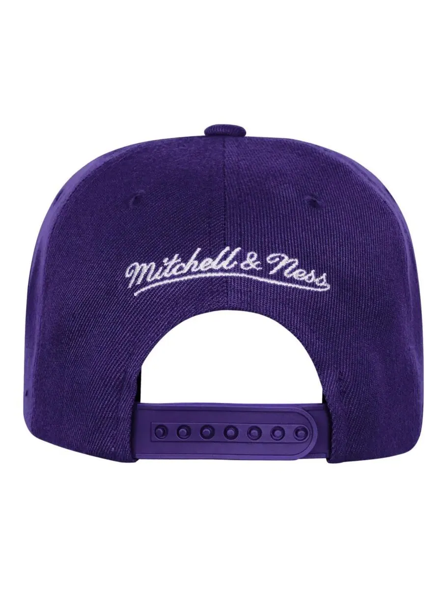 Mitchell & Ness Большая детская фиолетовая кепка-бейсболка Los Angeles Lakers в честь 50-летия — изображение 2 из 4