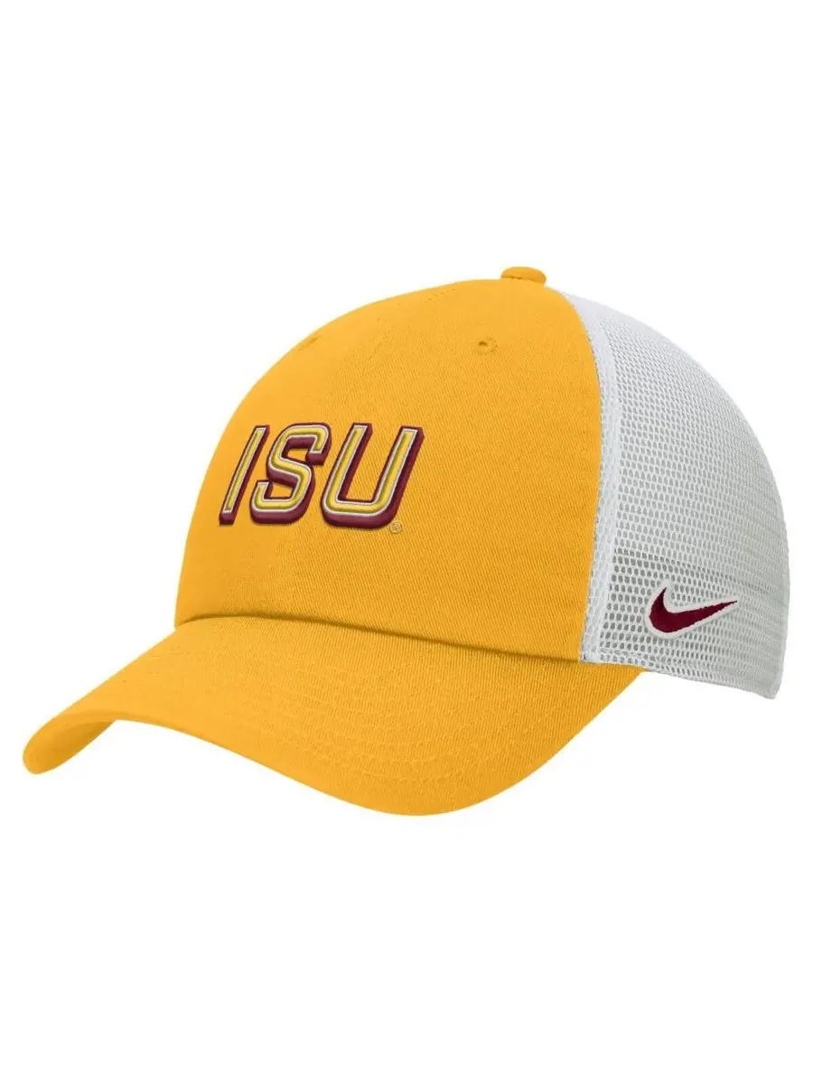 Мужская золотистая регулируемая бейсболка Iowa State Cyclones On-Field Club Nike — изображение 1 из 2, золото