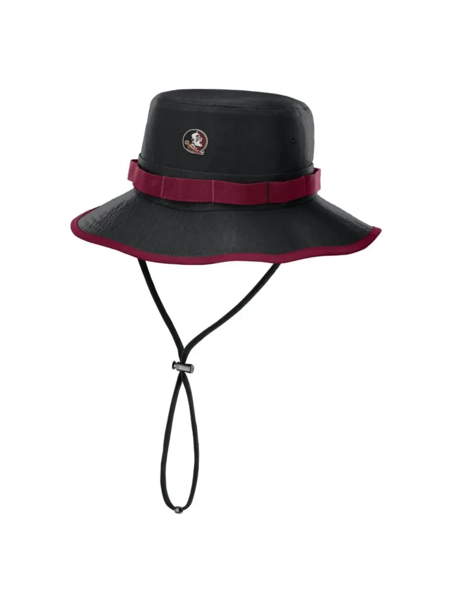 Кепка-бони Nike Florida State Seminoles 2026 Sideline Apex Dri-FIT — изображение 1 из 2, черный