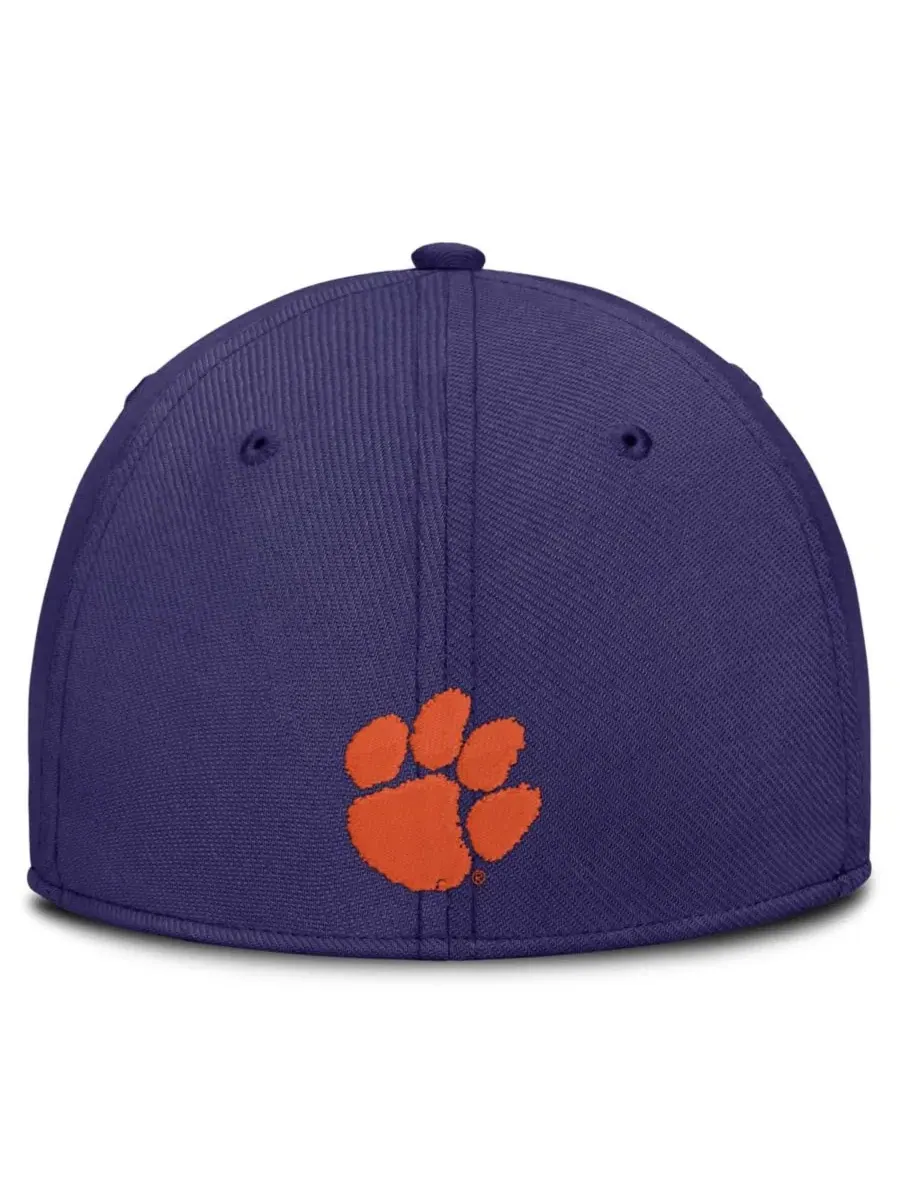 Кепка Nike с вышивкой Clemson Tigers — изображение 4 из 4, фиолетовый