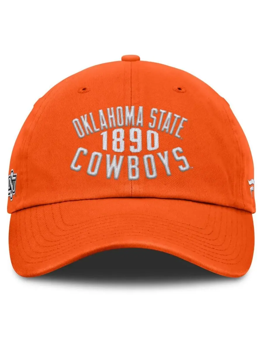 Fanatics Мужская оранжевая регулируемая кепка Oklahoma State Cowboys Archer — изображение 2 из 4, оранжевый