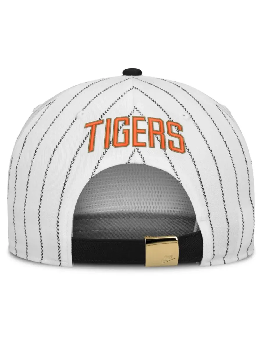 Бейсболка Nike Detroit Tigers Cooperstown Collection Pro — изображение 4 из 4, белый черный