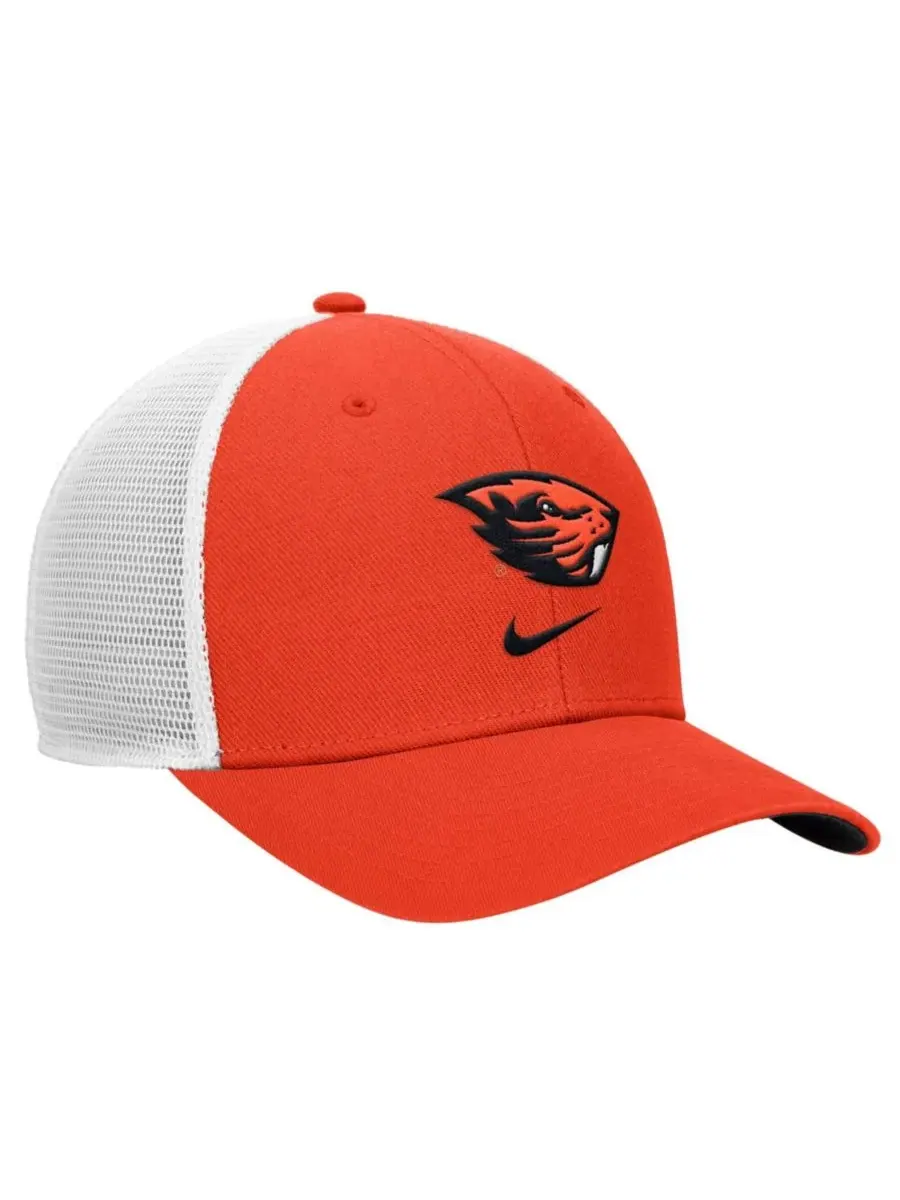 Кепка-тракер с вышивкой Oregon State Beavers Nike — изображение 2 из 3, оранжевый