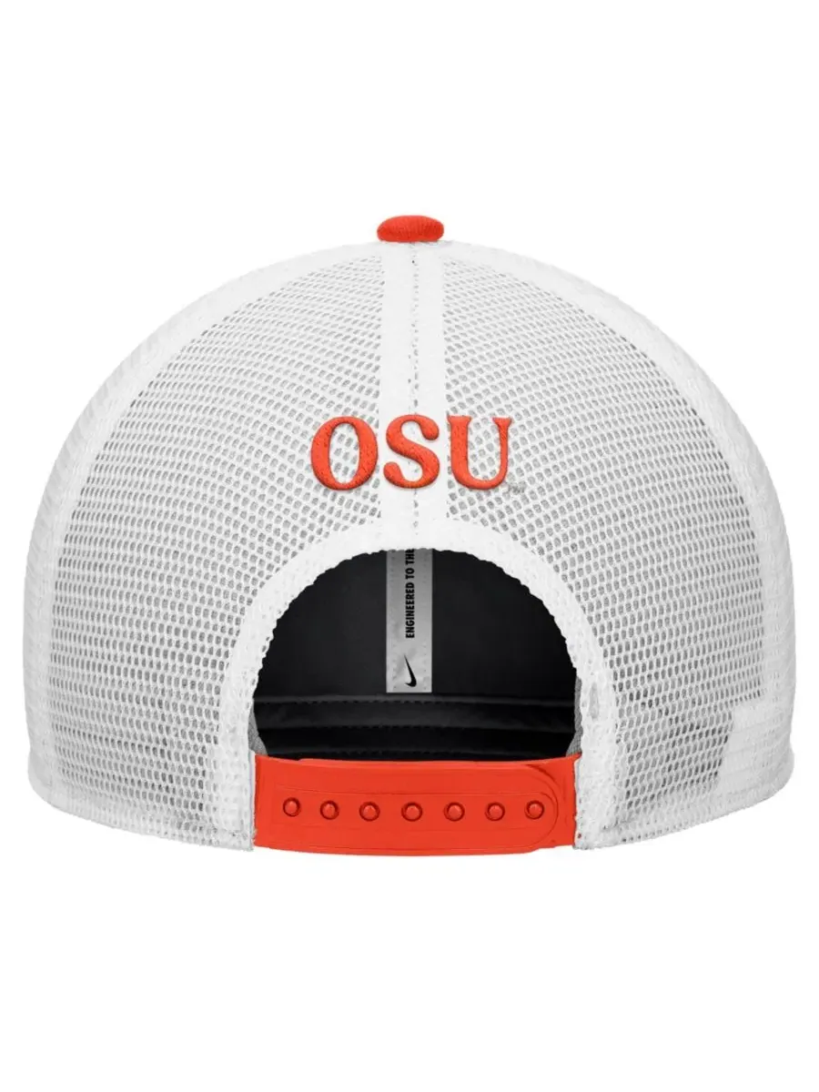 Кепка-тракер с вышивкой Oregon State Beavers Nike — изображение 3 из 3, оранжевый