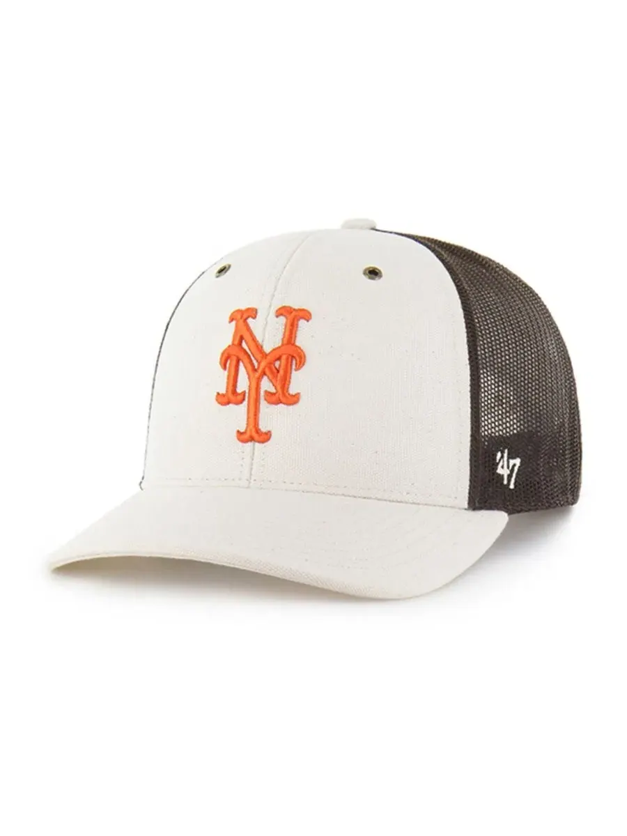 Кепка-тракер с вышивкой New York Mets, модель Carhartt x '47 '47 Brand — изображение 1 из 4, прозрачный