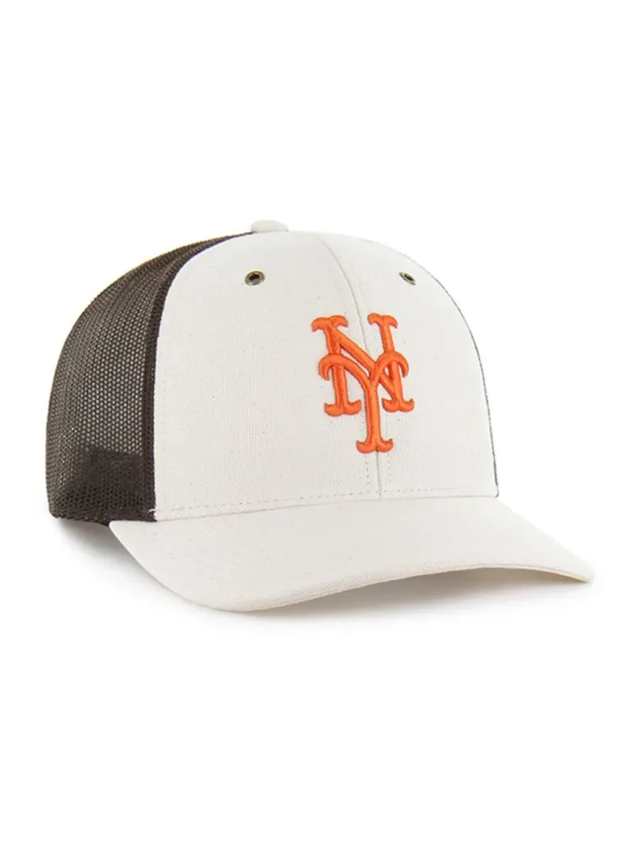 Кепка-тракер с вышивкой New York Mets, модель Carhartt x '47 '47 Brand — изображение 2 из 4, прозрачный