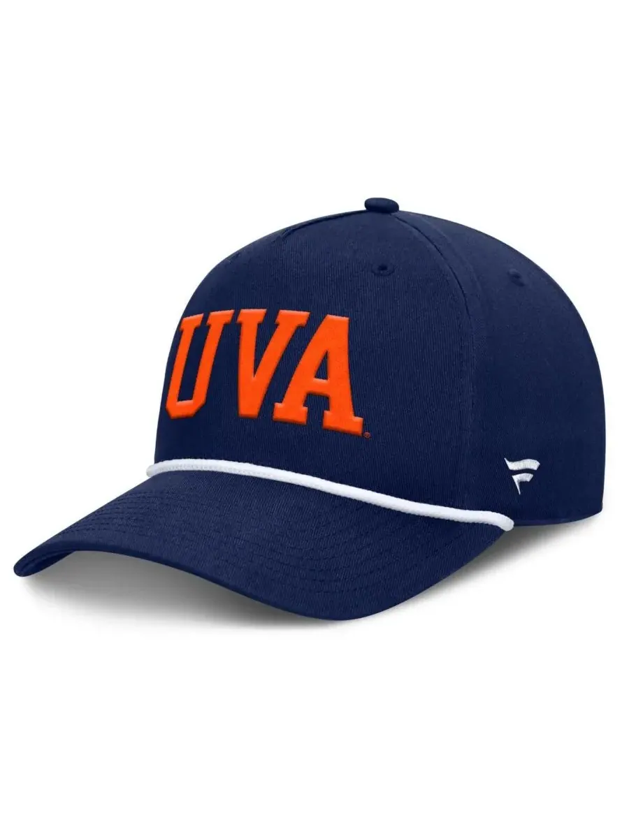 Fanatics Мужская кепка Virginia Cavaliers темно-синего цвета с регулируемым размером шнура для — изображение 1 из 4