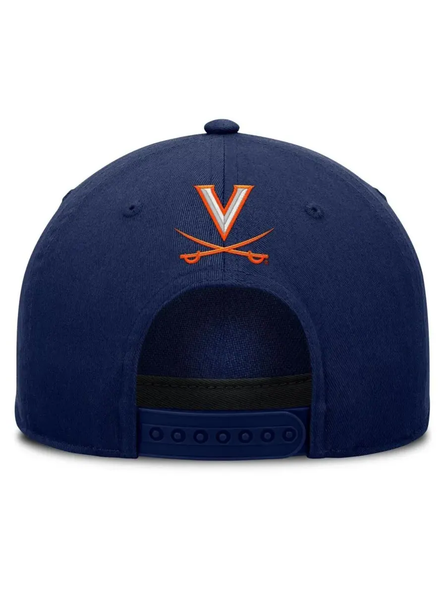 Fanatics Мужская кепка Virginia Cavaliers темно-синего цвета с регулируемым размером шнура для — изображение 3 из 4