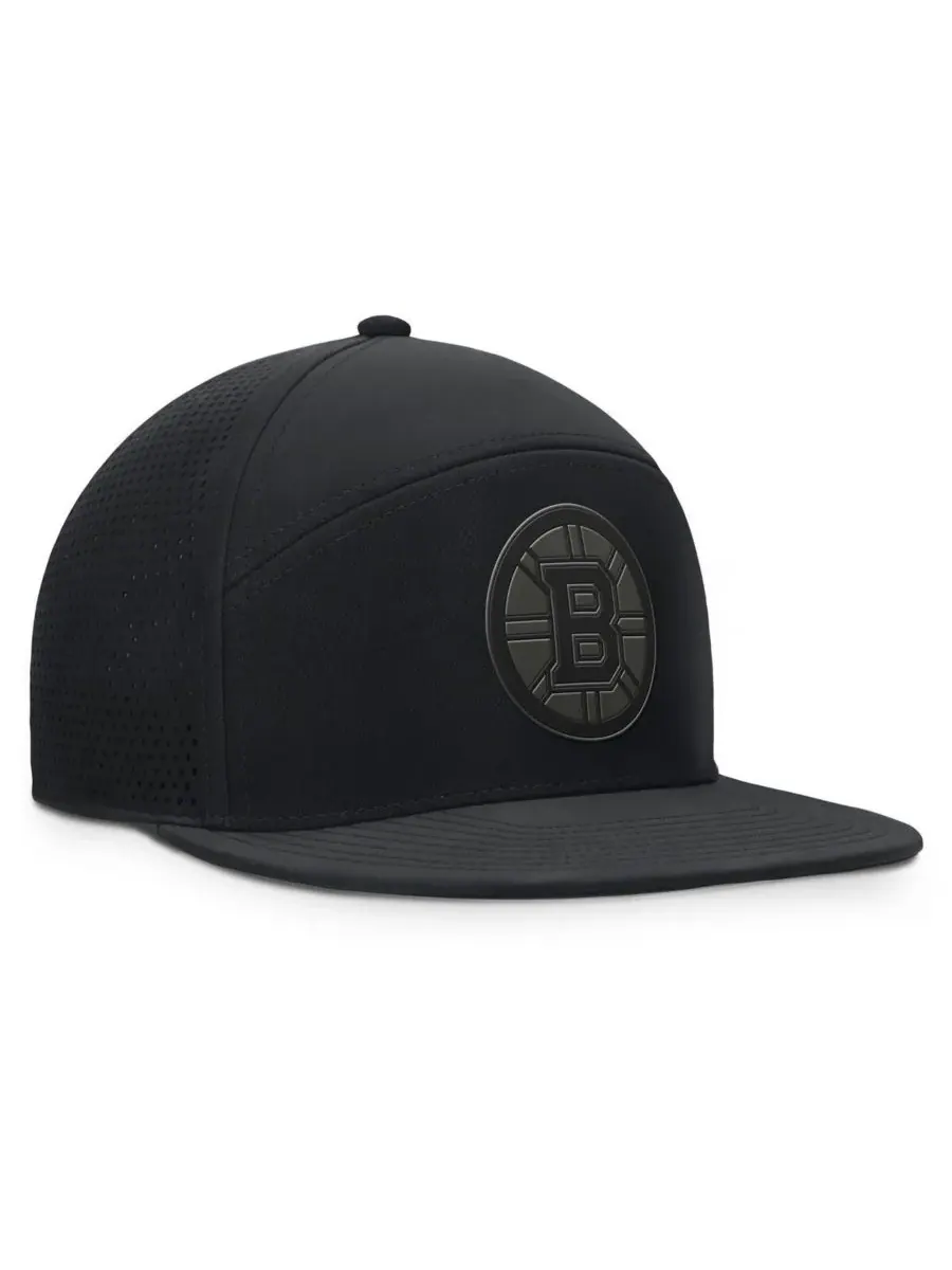 Fanatics Мужская черная регулируемая кепка Boston Bruins Front Office — изображение 4 из 4, черный