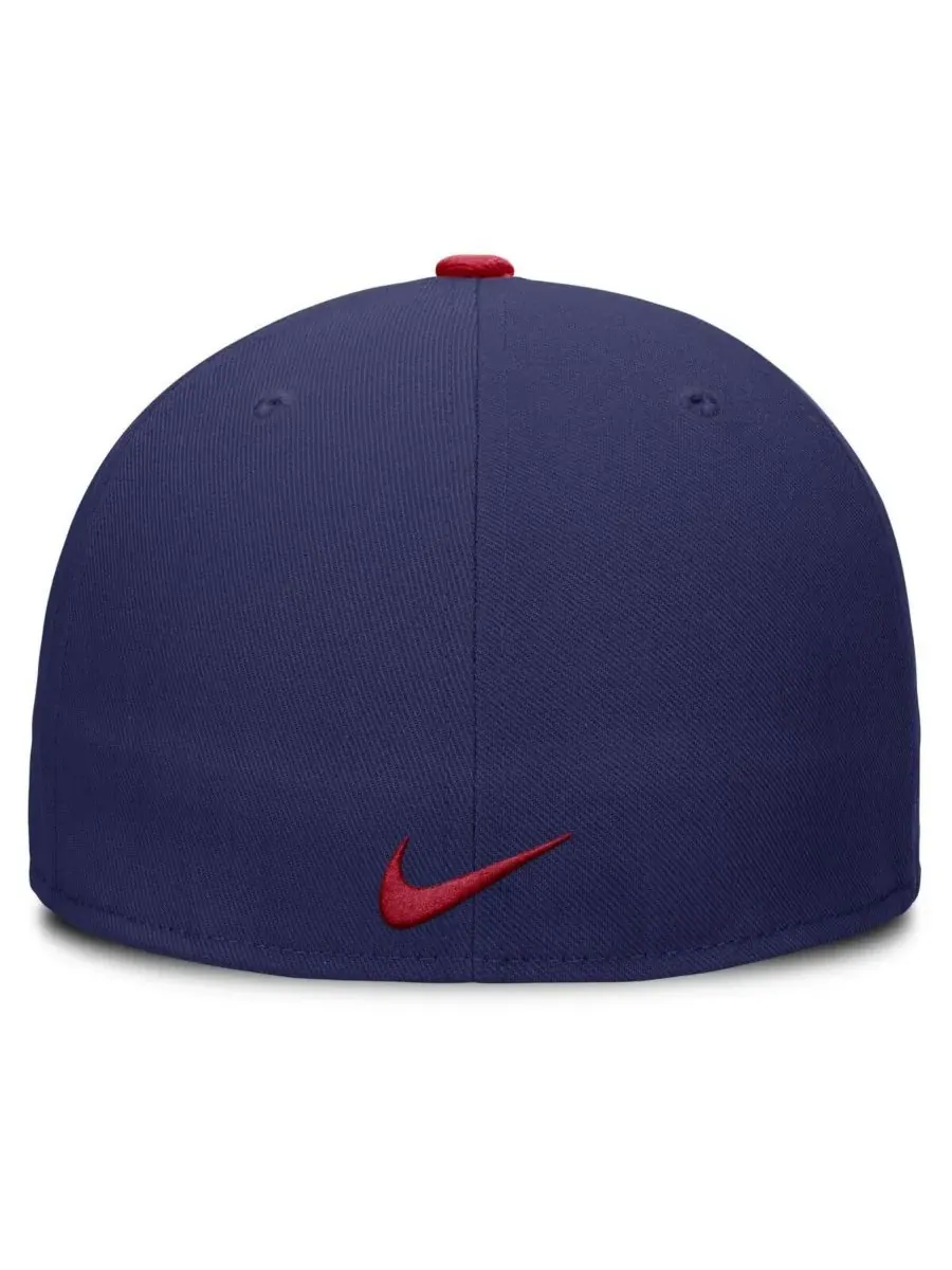 Мужская бейсболка Royal Chicago Cubs True Performance Fitted Hat Nike — изображение 4 из 4, королевский
