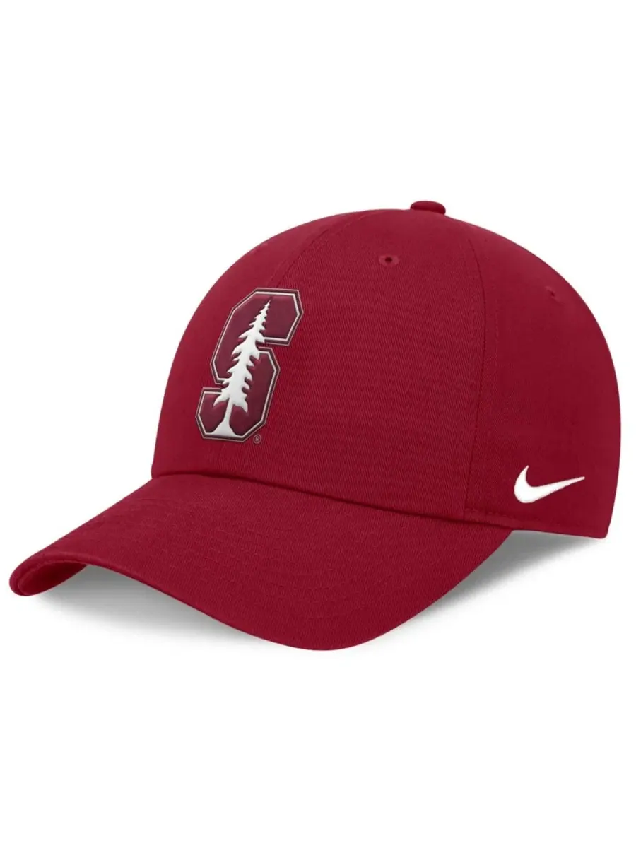 Кепка Nike Club Dri-FIT с вышитым логотипом Stanford Cardinal — изображение 1 из 4, красный