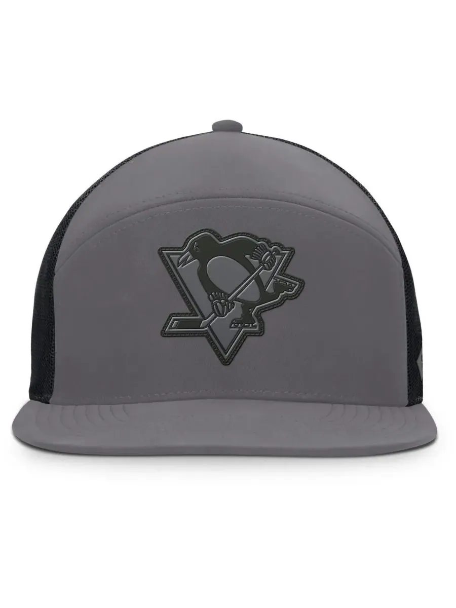 Fanatics Мужская кепка Pittsburgh Penguins Fairweather с регулируемой высотой — изображение 2 из 5, темно-серый