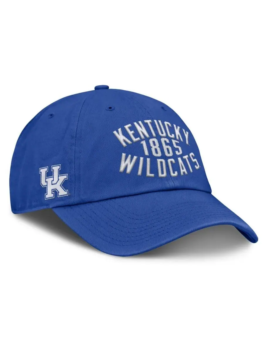 Мужская регулируемая кепка Royal Kentucky Wildcats Archer Fanatics — изображение 3 из 4, королевский
