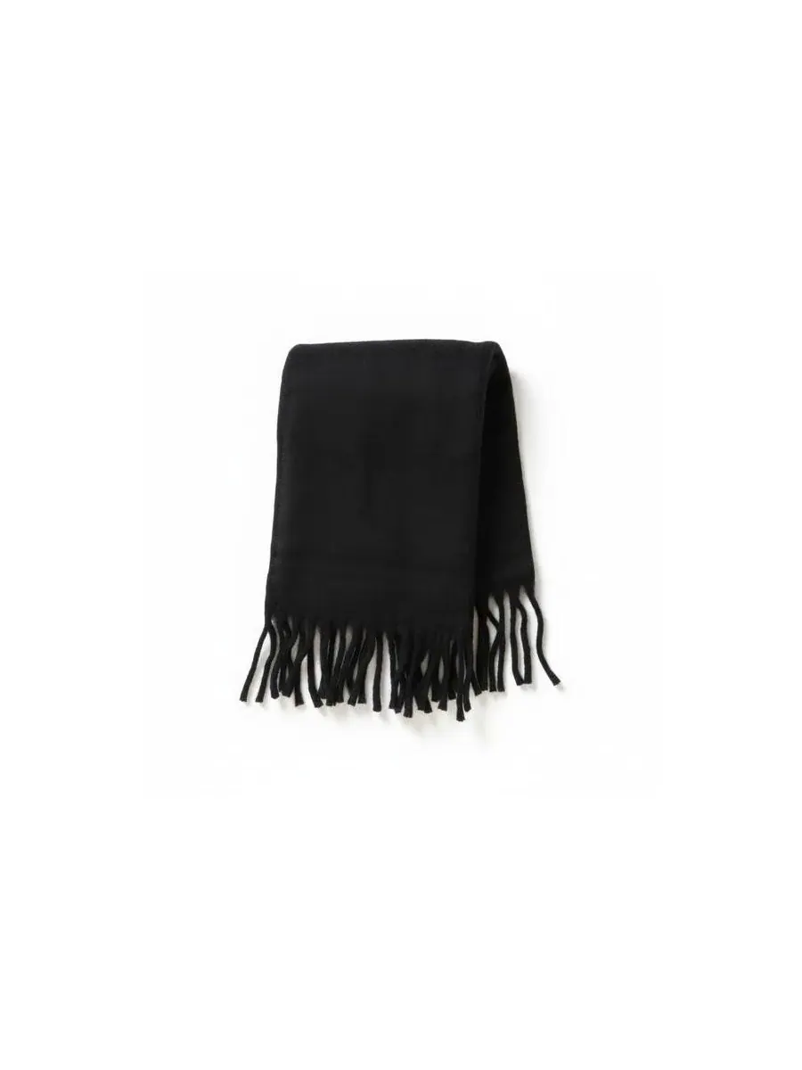 Headbands of Hope Женский объемный шарф с бахромой - черный — изображение 1 из 4