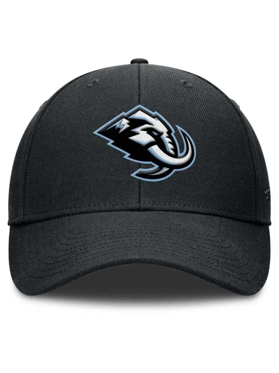 Кепка с вышивкой Utah Mammoth Force Fanatics — изображение 3 из 4, черный