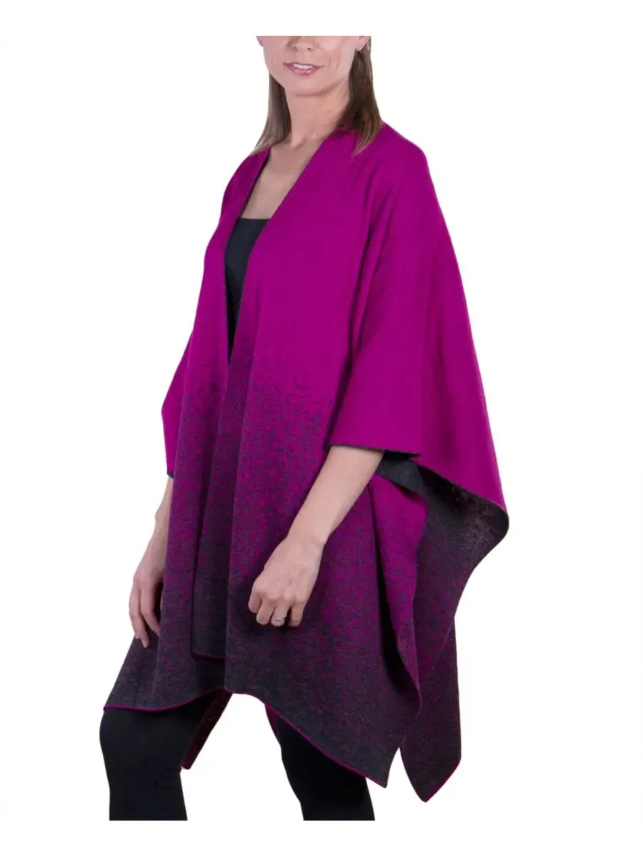Палантин Erica Alpaca Ruana Simply Natural — изображение 1 из 3, фуксия