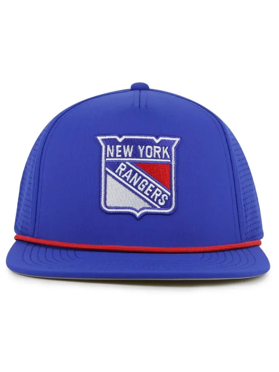American Needle Мужская синяя регулируемая кепка New York Rangers Buxton Pro Tech — изображение 1 из 3, синий