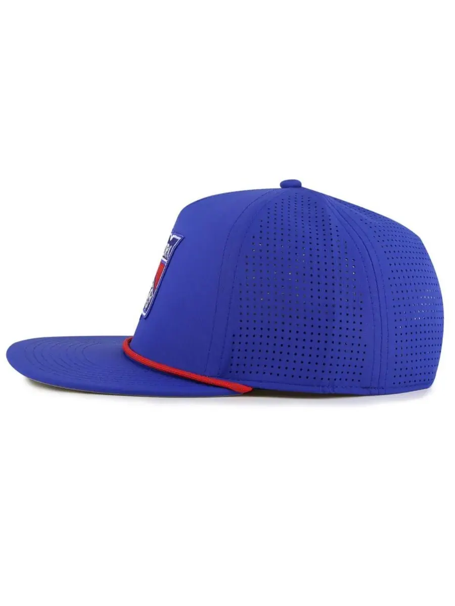 American Needle Мужская синяя регулируемая кепка New York Rangers Buxton Pro Tech — изображение 3 из 3, синий