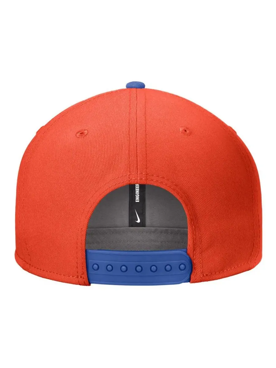 Nike Мужская оранжевая бейсболка Boise State Broncos Vintage Script Pro Dri-FIT Snapback — изображение 2 из 2, оранжевый
