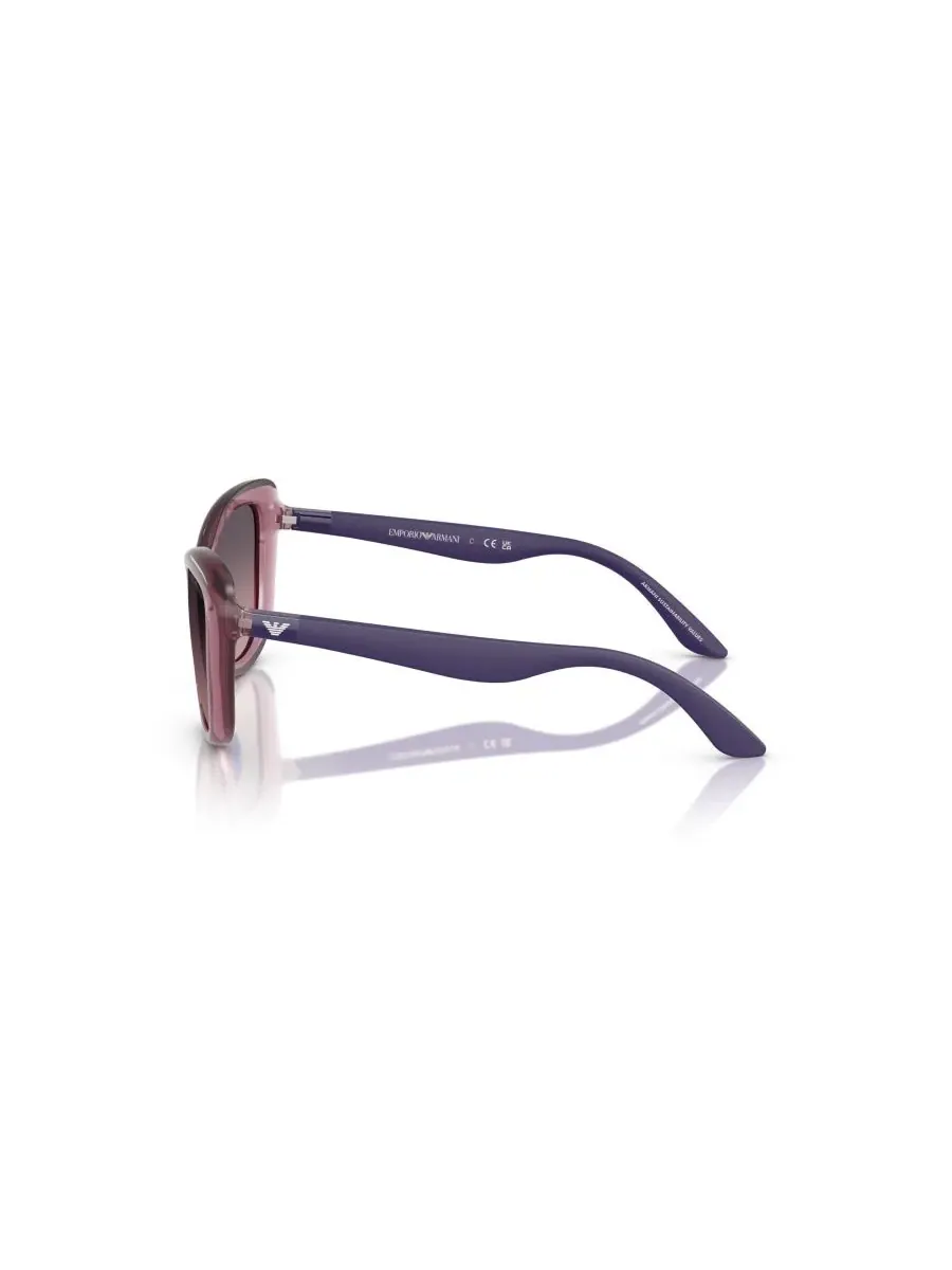 Детские солнцезащитные очки с бабочками, EK4004 Emporio Armani — изображение 4 из 6, прозрачный