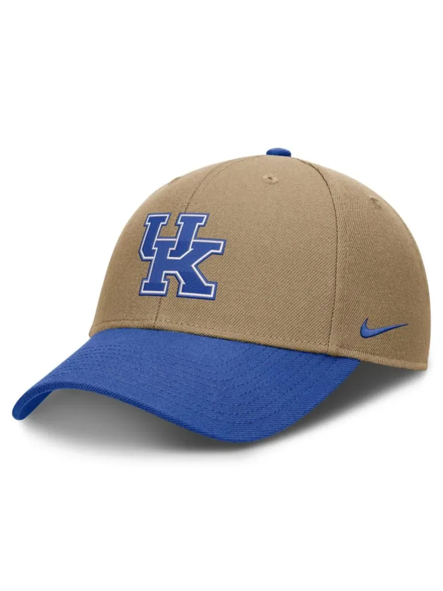 Кепка Nike с вышивкой Kentucky Wildcats — изображение 1 из 4, бежевый