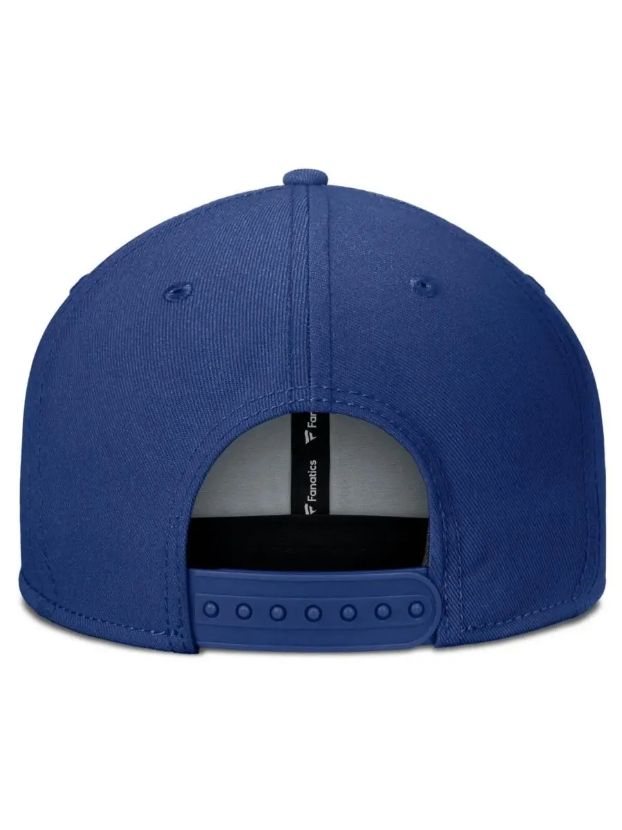 Fanatics Мужская синяя бейсболка Toronto Maple Leaf's Fundamental Gino Stack Snapback — изображение 4 из 4, синий