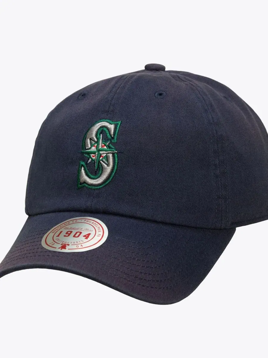 Кепка Mitchell & Ness с вышивкой — изображение 1 из 3, темно-синий