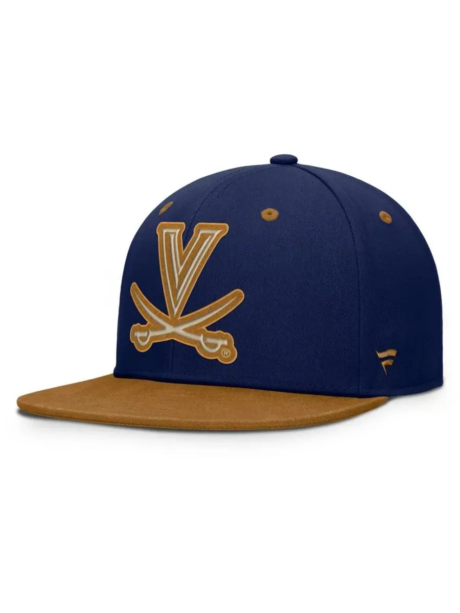 Fanatics Мужская кепка Virginia Cavaliers NoBo темно-синего/коричневого цвета — изображение 1 из 4, темно-синий коричневый