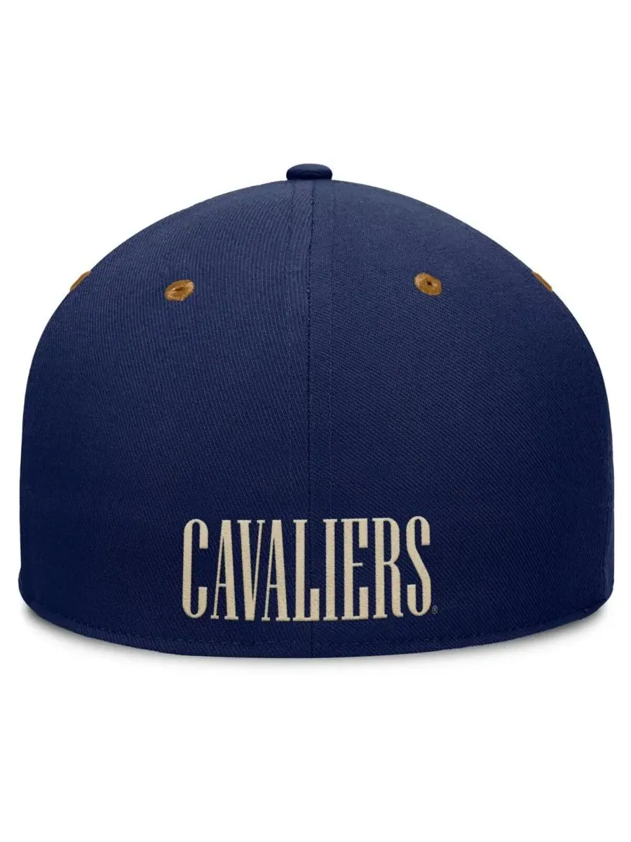 Fanatics Мужская кепка Virginia Cavaliers NoBo темно-синего/коричневого цвета — изображение 3 из 4, темно-синий коричневый