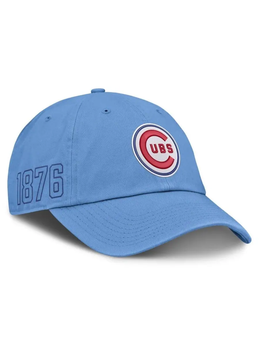 Кепка ретро с эмблемой Cooperstown Club, Chicago Cubs Nike — изображение 1 из 4, светлый синий