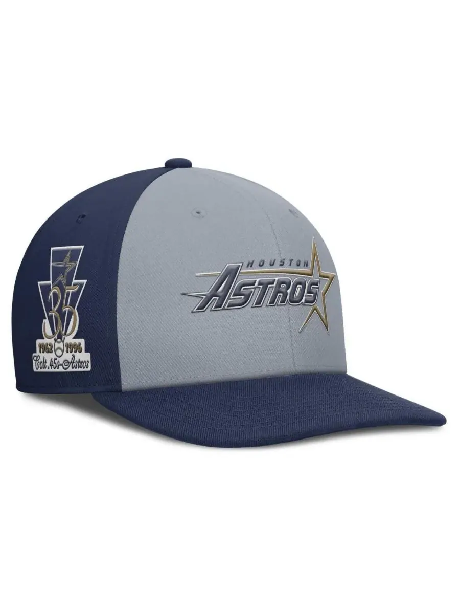 Nike Мужская серо-синяя бейсболка Houston Astros Pro Performance Snapback — изображение 1 из 4, серый темно-синий