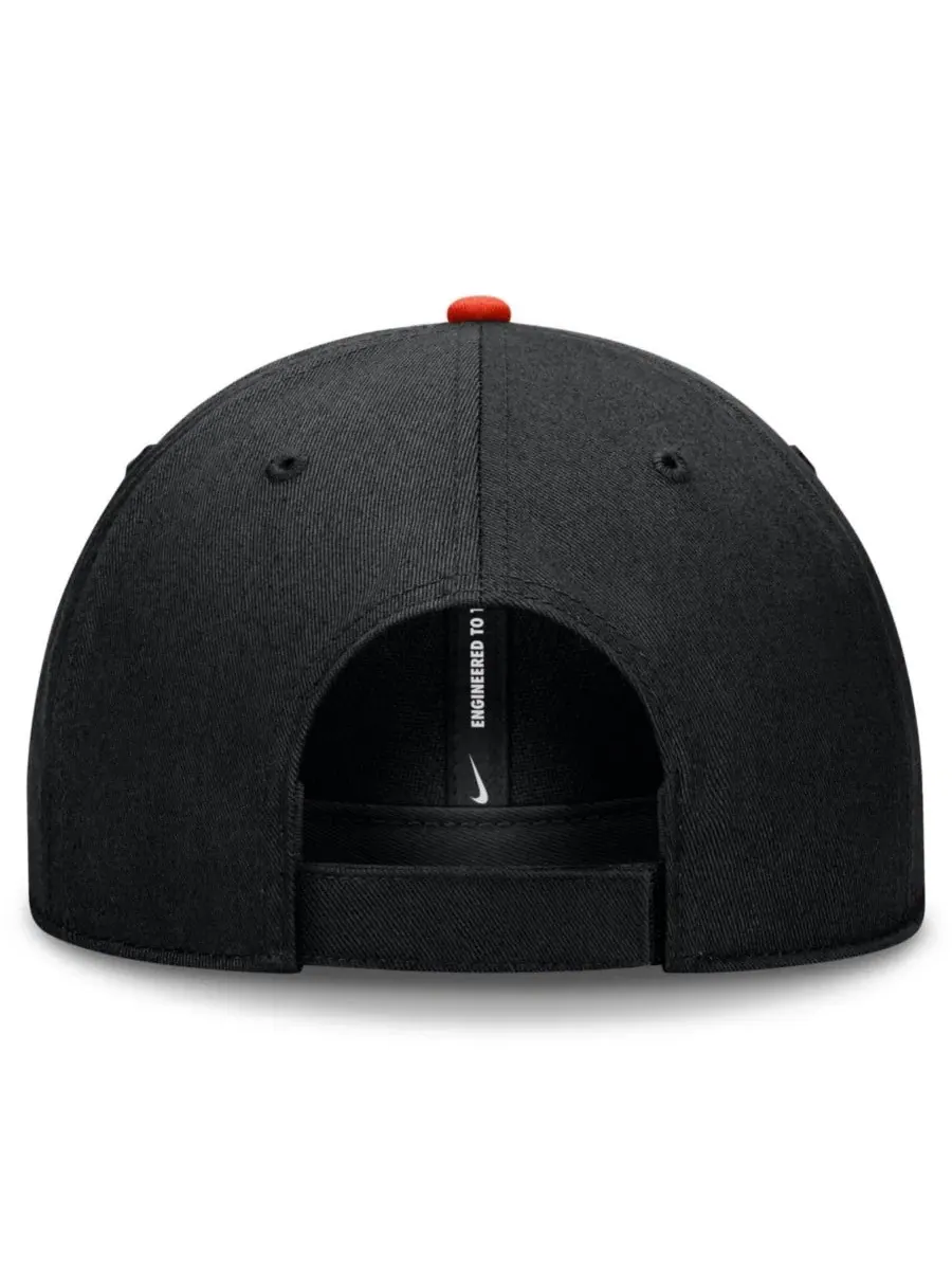 Кепка Dri-FIT Club Adjustable San Francisco Giants Nike — изображение 4 из 4, черный оранжевый