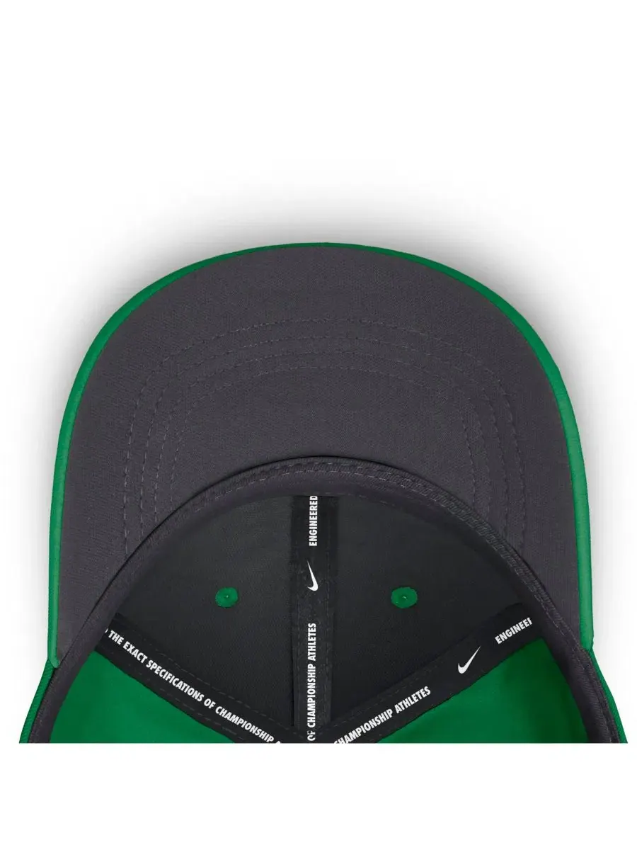 Кепка Nike Oregon Ducks Gameday Aerobill Swooshflex Dri-FIT — изображение 4 из 5, зеленый