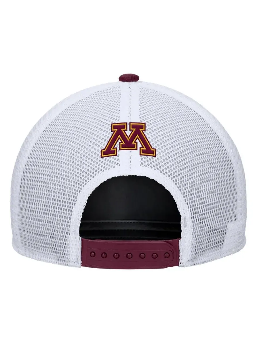 Nike Мужская бордовая кепка-тракер Minnesota Golden Gophers 2025 On-Field Rise Performance — изображение 2 из 2, коричневый