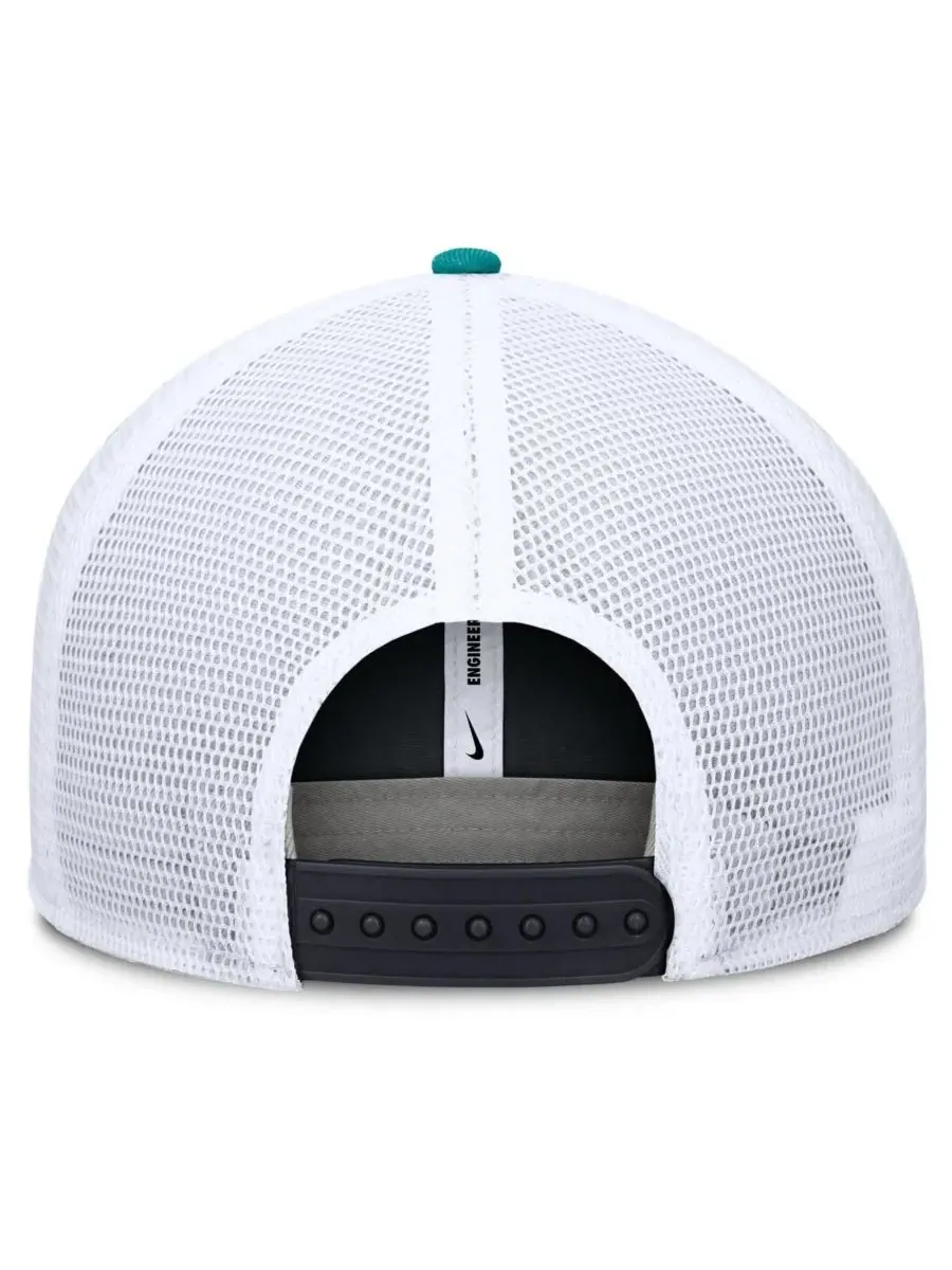 Nike Мужская кепка Seattle Mariners Pro Trucker Snapback темно-синего/бирюзового цвета — изображение 4 из 4