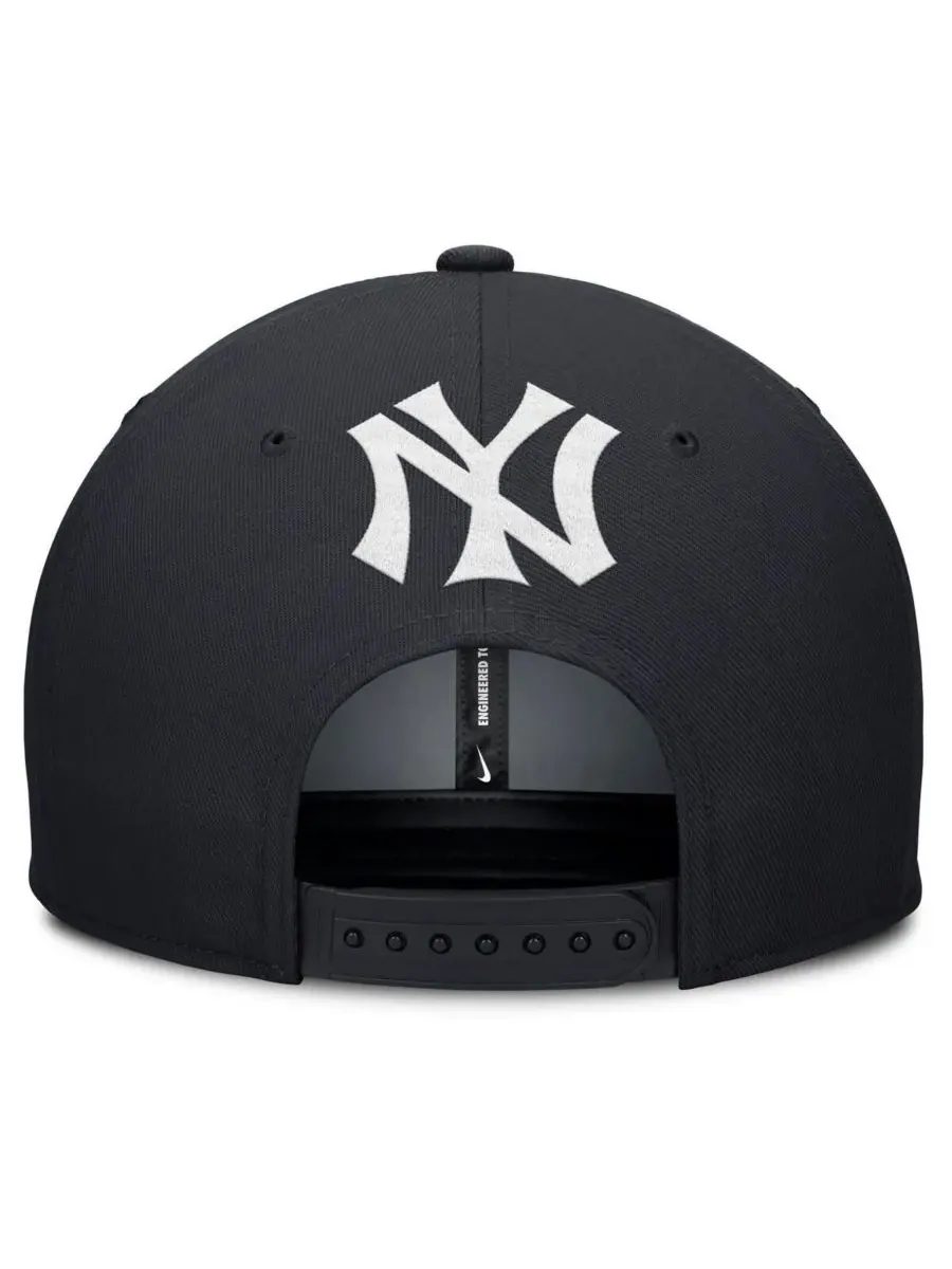 Nike Мужская серо-синяя бейсболка New York Yankees Pro Performance Snapback — изображение 2 из 4, серый темно-синий
