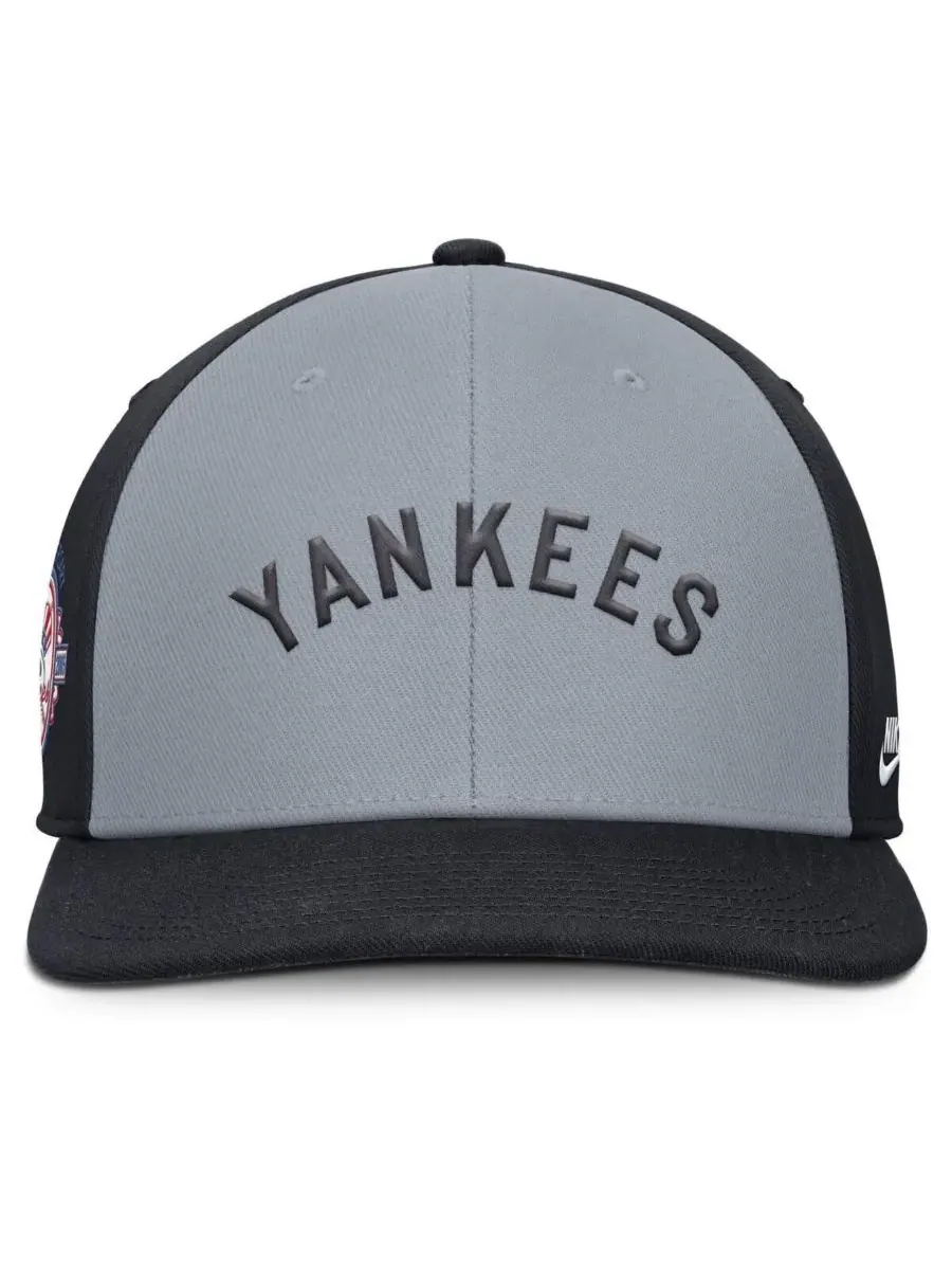 Nike Мужская серо-синяя бейсболка New York Yankees Pro Performance Snapback — изображение 4 из 4, серый темно-синий