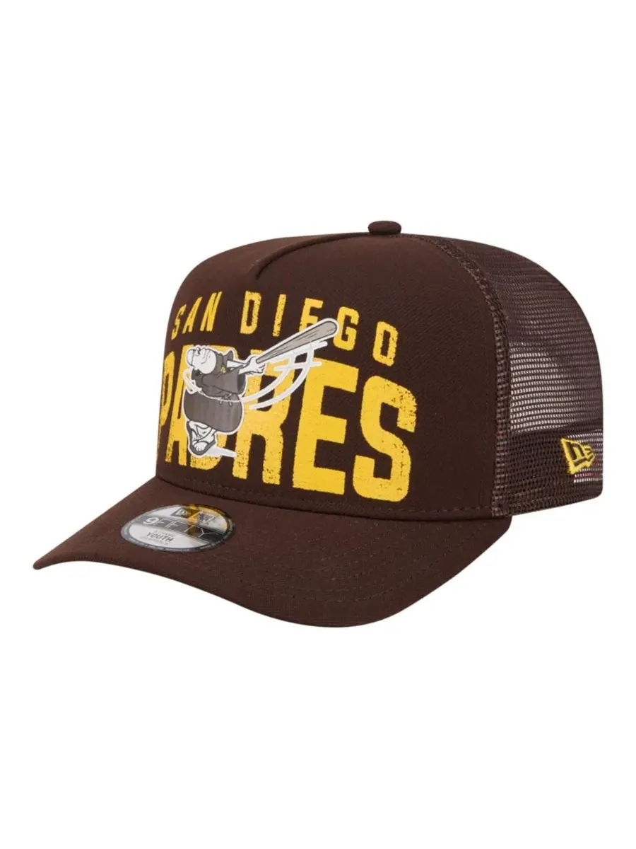 Кепка-снапбек New Era Logo Fade A-Frame 9FIFTY — изображение 1 из 5, коричневый