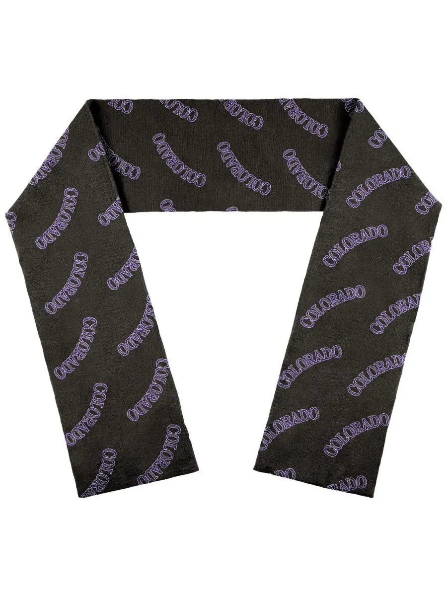 Шарф Colorado Rockies Team Wordmark WEAR by Erin Andrews — изображение 1 из 1, нет цвета
