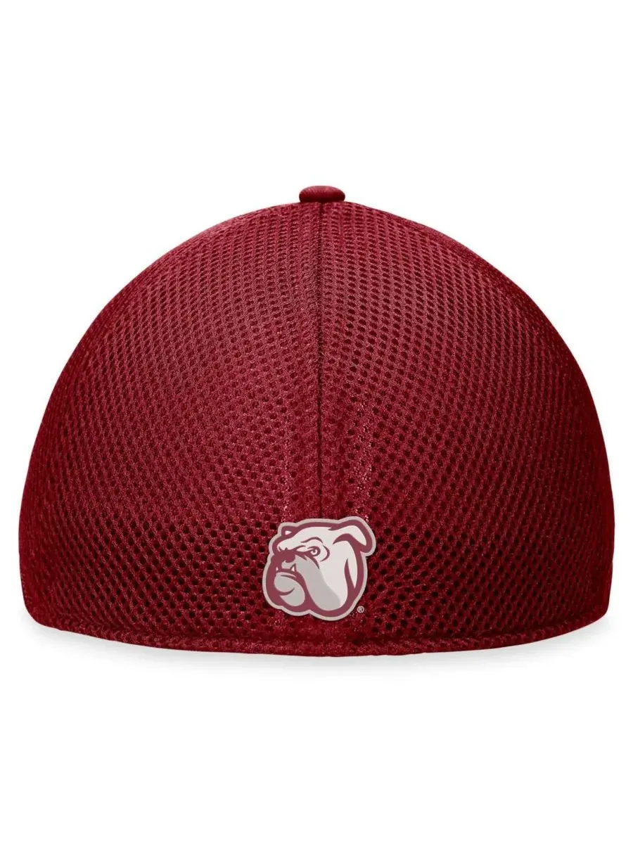 Top of the World Мужская бордовая кепка-снеппер Mississippi State Bulldogs Spacer Flex Hat — изображение 3 из 4, коричневый
