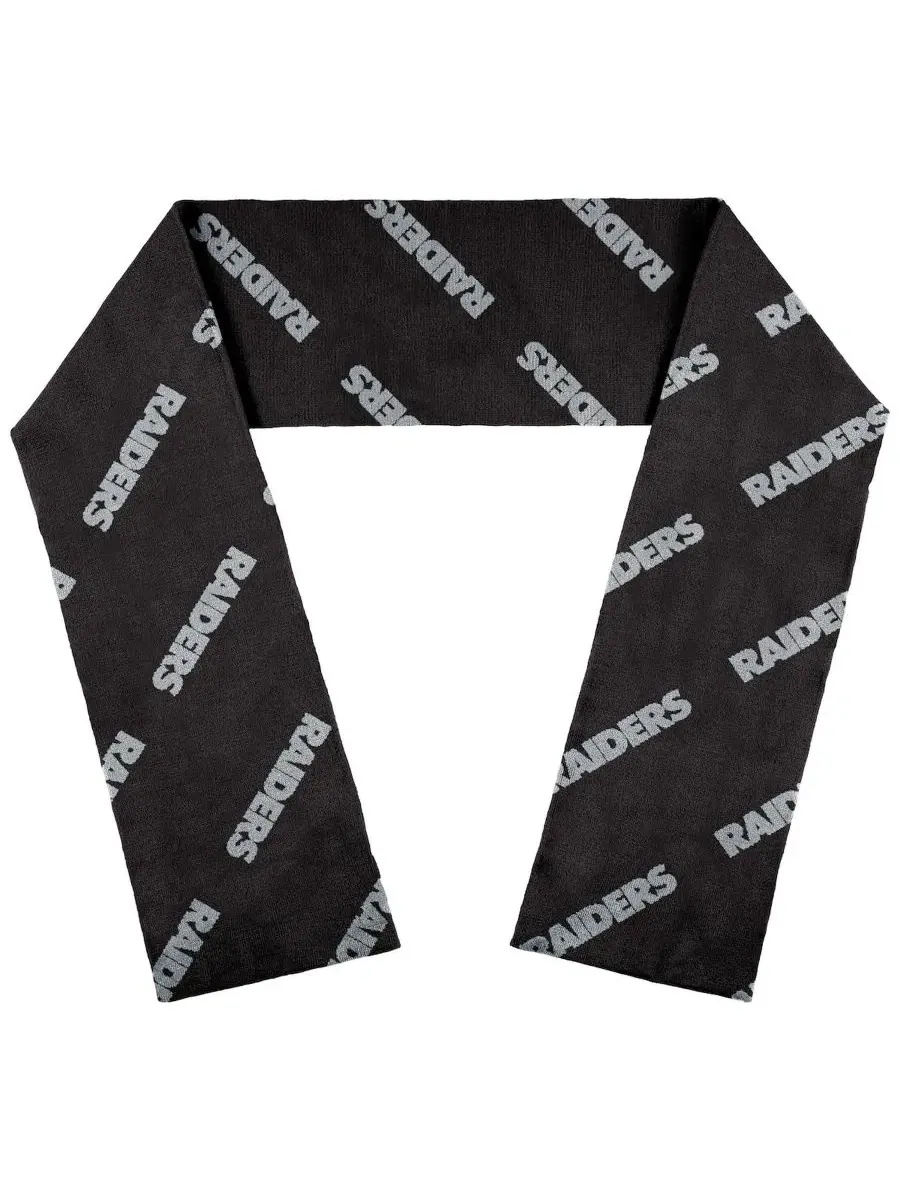 Шарф с принтом Las Vegas Raiders Team Wordmark WEAR by Erin Andrews — изображение 1 из 1, нет цвета
