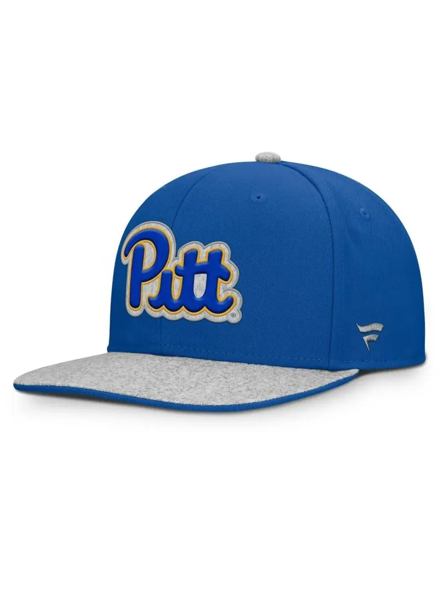 Мужская кепка Royal Pitt Panthers Loden Snapback Fanatics — изображение 1 из 4, королевский