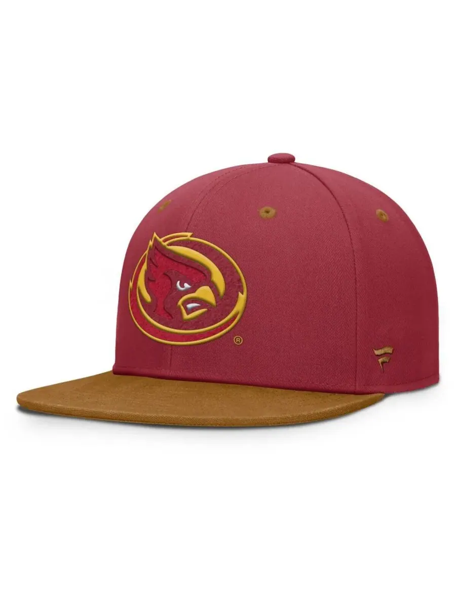 Fanatics Мужская бейсболка Iowa State Cyclones NoBo в расцветке "Кардинально-коричневый" — изображение 1 из 4
