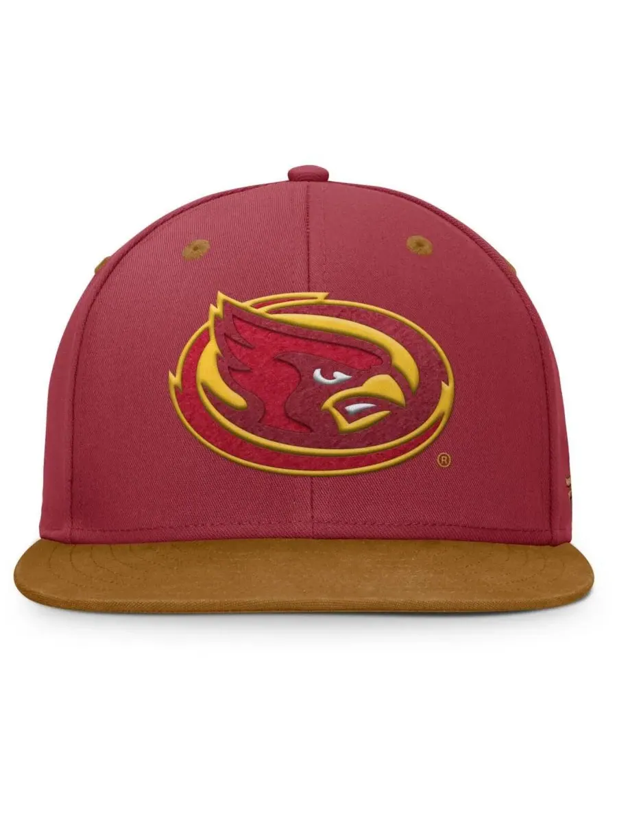 Fanatics Мужская бейсболка Iowa State Cyclones NoBo в расцветке "Кардинально-коричневый" — изображение 4 из 4